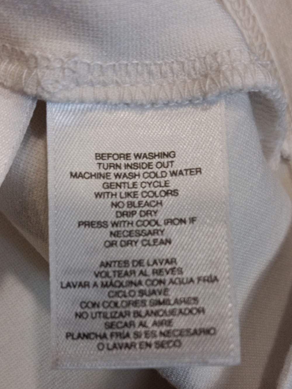 Nine West Ivory Asymmetrical Cutout Sleeveless Tank - Picture 10 of 13